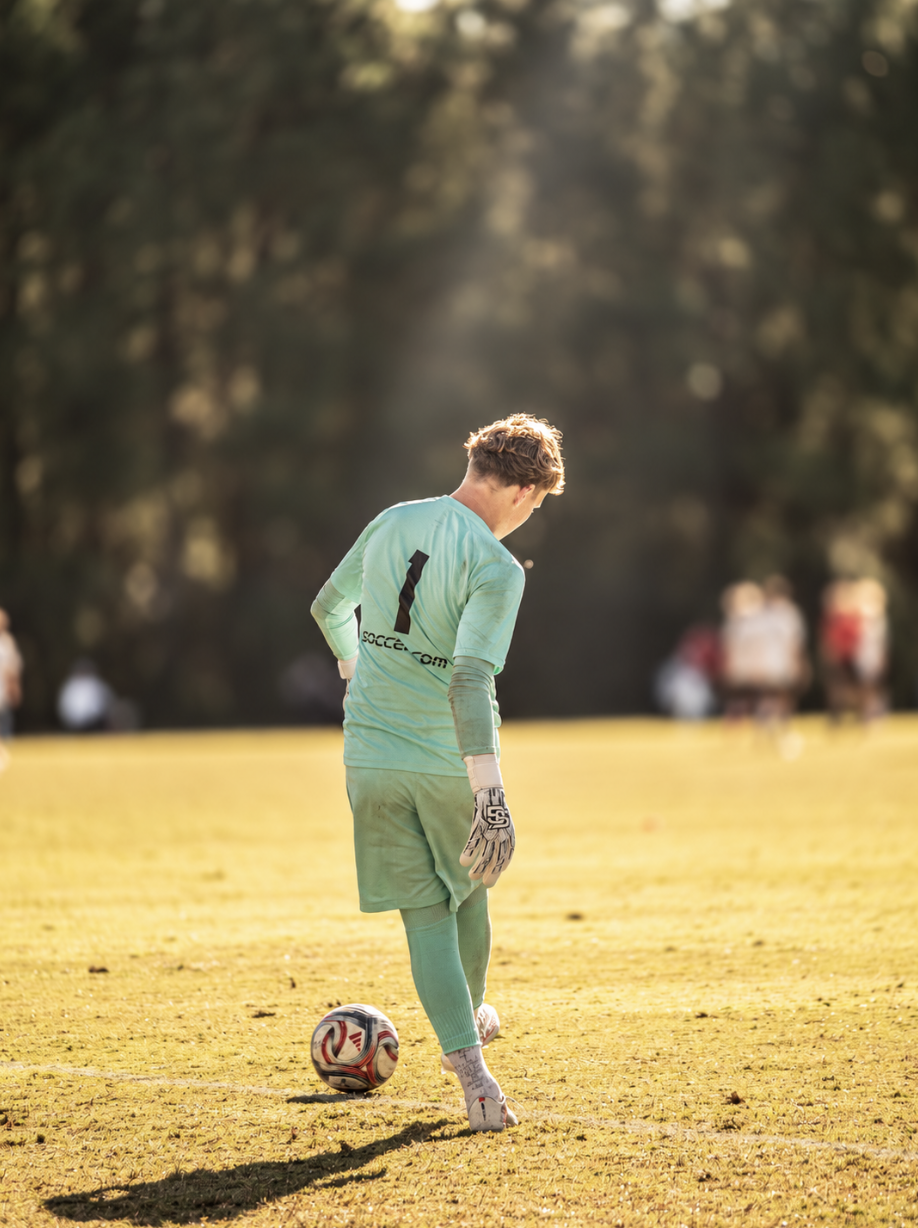 Jonah Rodriguez on the soccer field